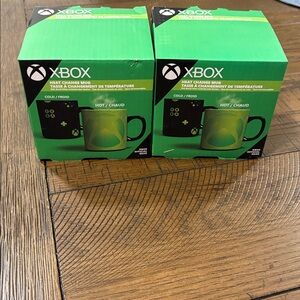XBOX Heat Change Mugs- Black and Green